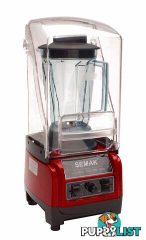 Blenders - Semak Vitacrush VCM1390R - 1.85L red heavy duty blender - Catering Equipment