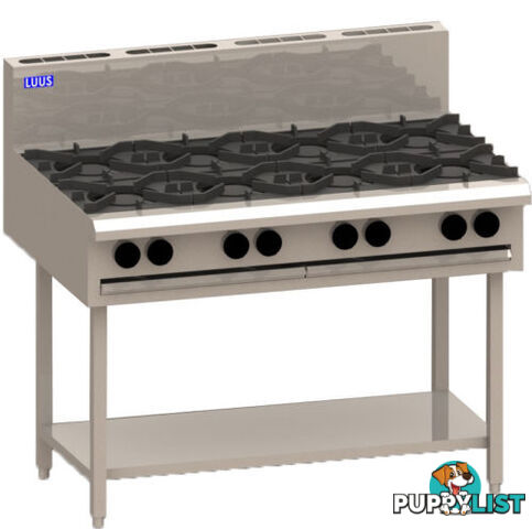 Cooktops -  Luus BCH-8B - 8 burner cooktop - Catering Equipment - Restaurant Equipment