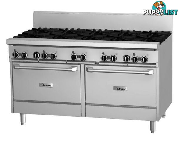 Oven ranges - Garland GF60-8G12RR - 6 burners, 600mm griddle double oven range - Catering Equipment