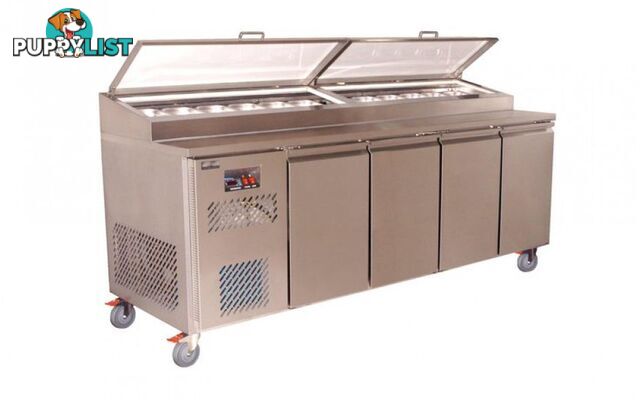 Refrigeration - Koldtech KT.PM.1330 - 2 door pizza preparation bench - Catering Equipment