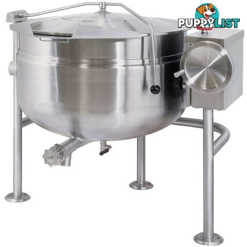 Boiling kettles - Cleveland KDL40TSH - 150L short series direct steam kettle - Catering Equipment