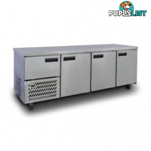 Refrigeration - Undercounters - Anvil UBS6240 - 2400mm slimline underbar fridge - Catering Equipment