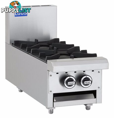 Cooktops - Luus BCH-2B - 2 burner cooktop - Catering Equipment - Restaurant Equipment