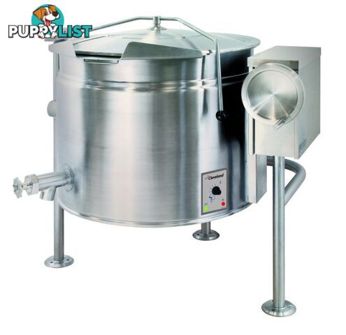 Boiling kettles - Cleveland KEL60TSH - 225L short series electric tilting kettle - Catering Equipment