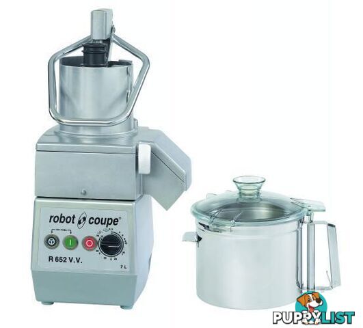 Food processors - Robot Coupe R652 - 7L food cutter/vegetable slicer - Catering Equipment