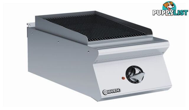 Chargrills - Mareno ANGPL74G - 400mm lava grill - Catering Equipment - Restaurant Equipment