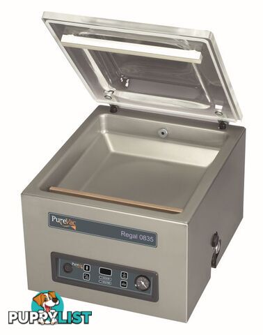 Vacuum packers - PureVac Regal0835 - 370mm x  350mm x  150mm chamber - Catering Equipment