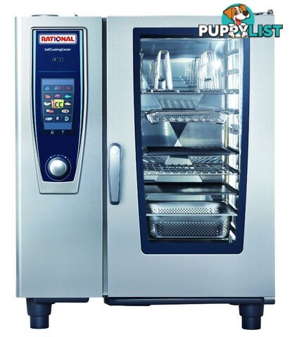 Combi ovens - Rational SCCWE101G - 10 Tray-Gas Combi Oven - Catering Equipment - Restaurant Equipment