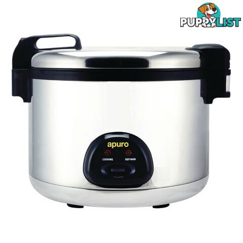 Rice cookers - Apuro CK698-A - 9L Large Rice Cooker - Catering Equipment - Restaurant Equipment