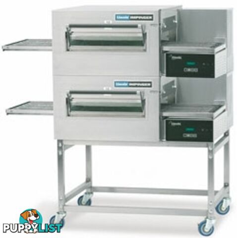 Pizza ovens - Lincoln Impinger 1154-2 - Double deck gas conveyor - Catering equipment - Restaurant