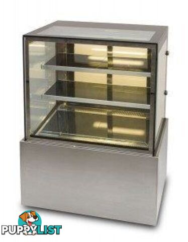 Refrigeration - Cake displays - Anvil DSV0740 - 1200mm, 3 tier, square glass - Catering Equipment