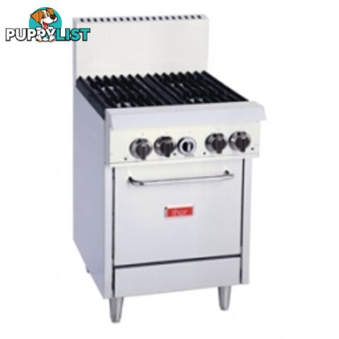 Oven ranges - Thor GH100 - 4 Burner Gas Oven Range - Catering Equipment - Restaurant Equipment