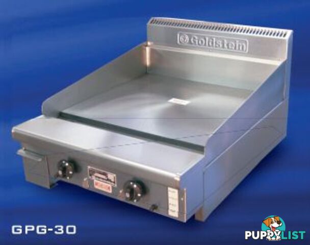 Griddles - Goldstein GPG-30 - 740mm bench-mounted gas griddle - Catering Equipment - Restaurant