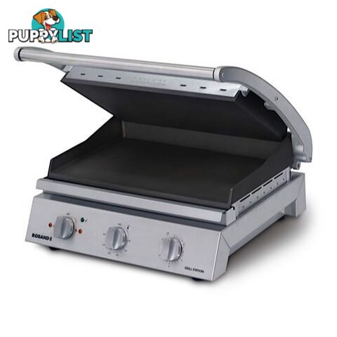 Contact grills - Roband GSA810ST- 8 slice, smooth non-stick plates - Catering Equipment - Restaurant