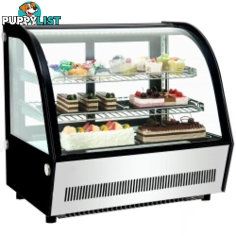 Cake displays - Birko 1040120 - 120L countertop cold food display - Catering Equipment - Restaurant