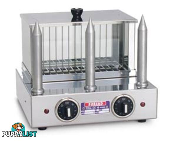 Hot dog machines - Roband M3 - Hot dog steamer with 3 bun spikes- Catering Equipment - Restaurant