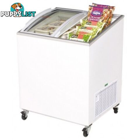 Refrigeration - Chest freezers - Bromic CF0200ATCG - 176L curved glass top - Catering Equipment