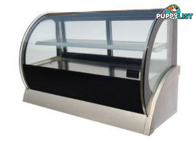 Refrigeration - Cake displays - Anvil DGC0540 - 1200mm countertop curved glass - Catering Equipment