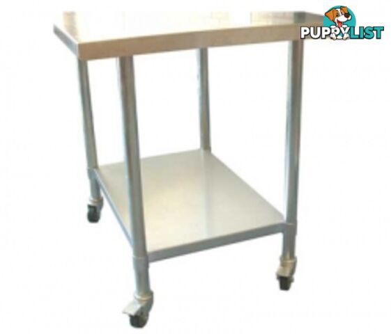 Stainless steel - Brayco 3036 - Flat Top Stainless Steel Bench (762mmWx914mmL) - Catering Equipment