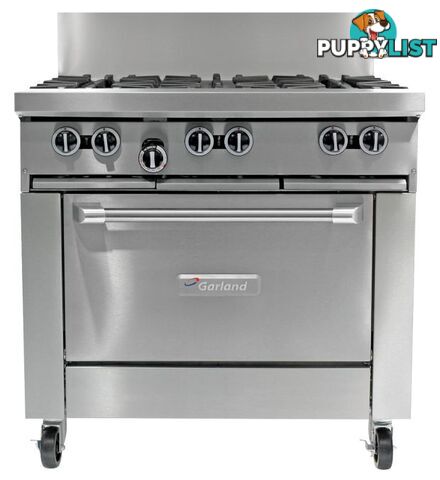 Oven ranges - Garland GFE36-6C - 6 burner gas convection oven range - Catering equipment