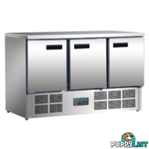 Refrigeration - Undercounters - Polar G622 - 3 Door 363L - Catering Equipment - Restaurant Equipment