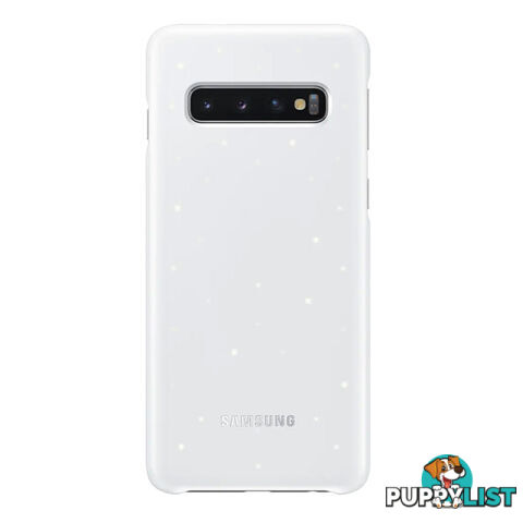 Samsung Galaxy S10 LED Back Cover - White