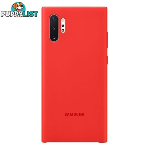 Samsung Galaxy Note 10+ Plus Silicone Cover - Red