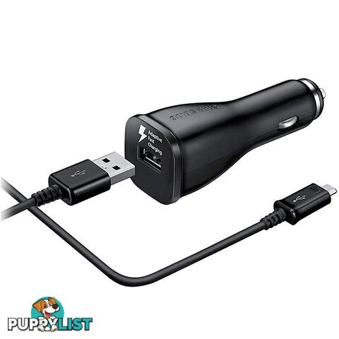 Samsung USB Fast Car Charger/Adapter 5V/9V (Max 2.0A) EP-LN915UBEGWW  - Black