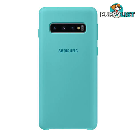 Samsung Galaxy S10 Silicone Cover - Green