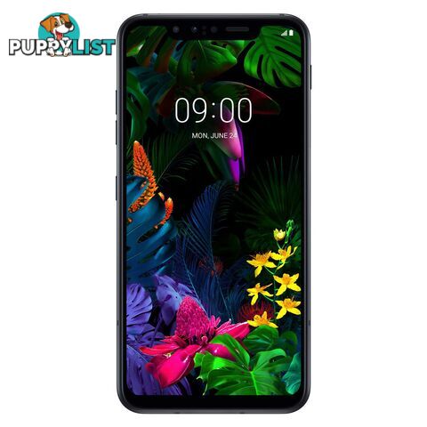 LG G8s ThinQ (Dual Sim 4G/4G, 128GB/6GB) - Mirror Black - LMG810D.ATELMB - Black - LGG8SBLK