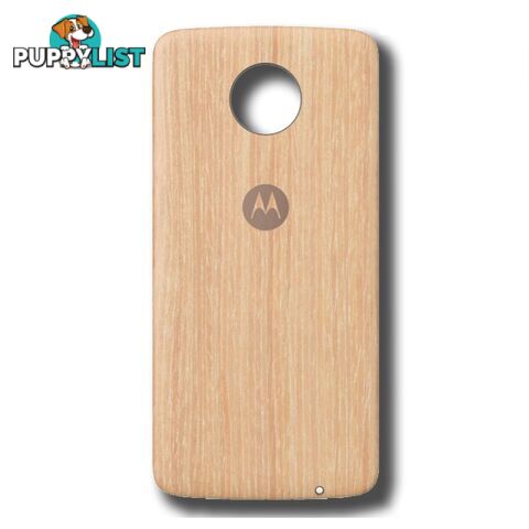 Motorola Moto Style Shell for Moto Z/Z Play/Z2 Play - Washed Oak