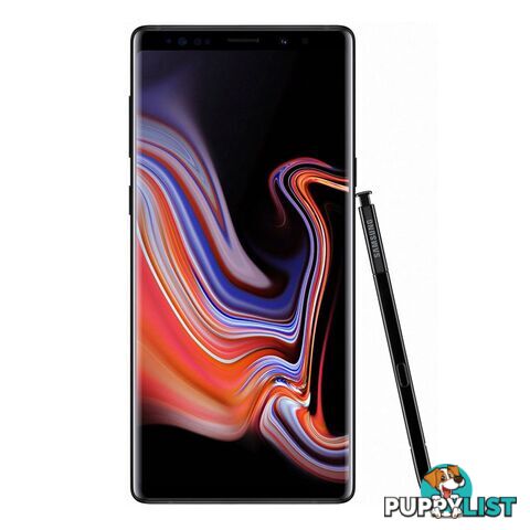 Samsung Galaxy Note 9 (Single Sim, 512GB/8GB, Tel) - Midnight Black - SM-N960F - Black - SAMN9512SBLKT