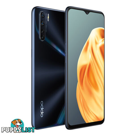 OPPO A91 (Dual SIM 4G, 48MP, 128GB/8GB) - Lightning Black