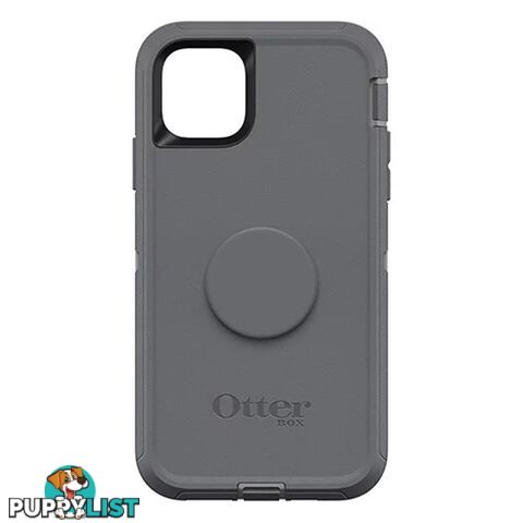 Otterbox Otter + Pop Defender Case for Apple iPhone 11 Pro Max - Howler Grey - 77-62638 - Grey - 660543513049