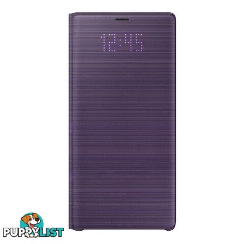 Samsung Galaxy Note 9 LED View Cover - Violet MPN: EF-NN960PVEGWW