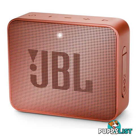 JBL GO 2 Portable Mini Bluetooth Speaker - Cinnamon - JBLGO2CINNAMON - Brown - 6925281938535