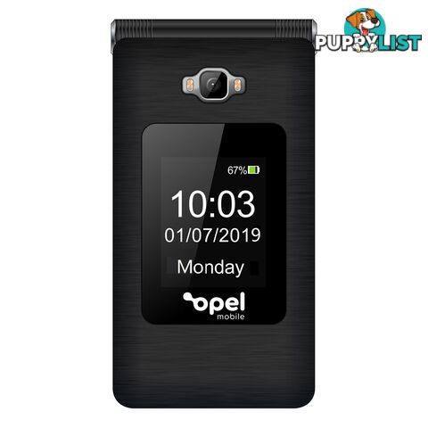 Opel Mobile SmartFlip (4G/LTE, Keypad) - Black