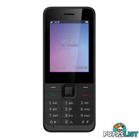 ZTE Lite F327S (3G 850, Keypad, Tel) - Black