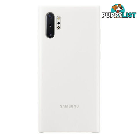 Samsung Galaxy Note 10+ Plus Silicone Cover - White