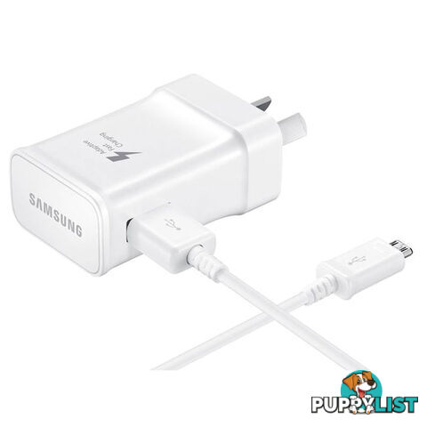 Samsung Micro USB 5V Fast Charge Travel Charger White (OEM Pack)