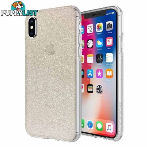 Incipio Design Series Case for iPhone X - Champagne Glitter