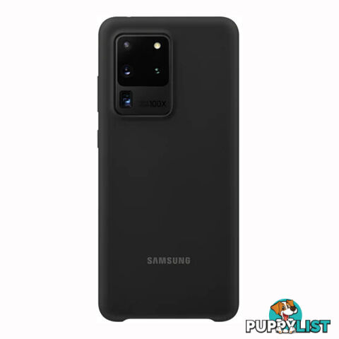 Samsung Galaxy S20 Ultra Silicone Cover - Black - EF-PG988TBEGEU - Black - 8806090225932