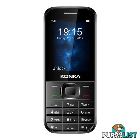 Konka KU9 (3G, keypad) - Black