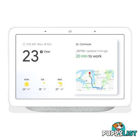 Google Home Nest Hub Smart Display & Home Assistant - GA00516-AU - GGLHMHUBCFG