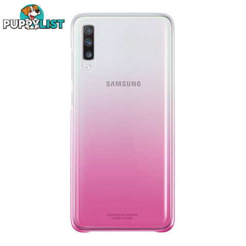 Samsung Galaxy A70 Gradation Cover - Pink