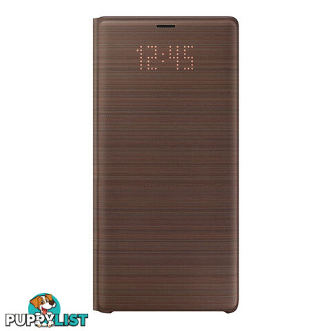 Samsung Galaxy Note 9 LED View Cover - Brown MPN: EF-NN960PAEGWW