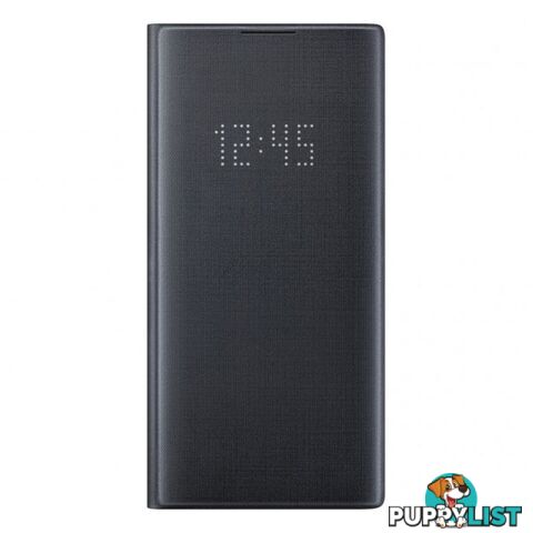 Samsung Galaxy Note 10+ Plus LED View Cover - Black - EF-NN975PBEGWW - Black - 8806090041372