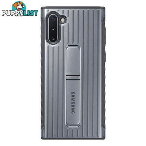 Samsung Galaxy Note 10 Protective Standing Cover - Silver