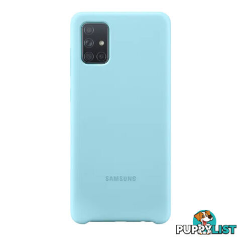 Samsung Galaxy A71 Silicone Cover - Blue