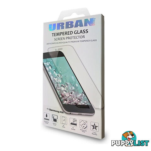 Urban Glass Screen Protector For Samsung A20/A30/A50 - GLASSA50 - Clear - 9017236606877